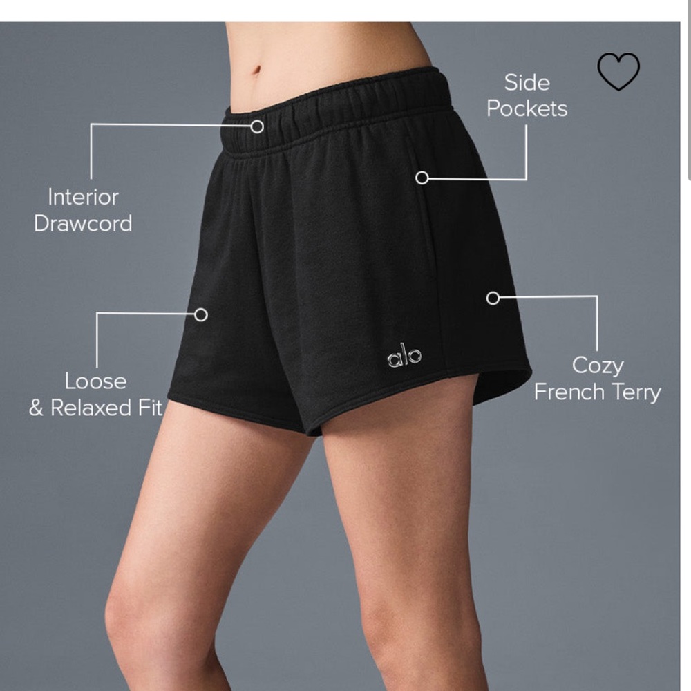 ALO Accolade Short - Black xxsmall